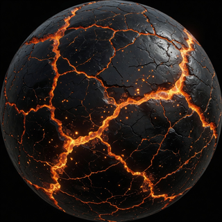 Lava core fortune orb skin